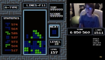 A Teenager “Beat” Tetris for the NES After Clearing 1,511 Lines